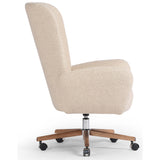 Cade Desk Chair, Lisbon Cream-Furniture - Chairs-High Fashion Home