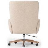 Cade Desk Chair, Lisbon Cream-Furniture - Chairs-High Fashion Home