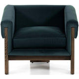 Cairo Chair, Modern Velvet Smoke by Four Hands