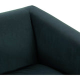 Cairo Chair, Modern Velvet Smoke by Four Hands
