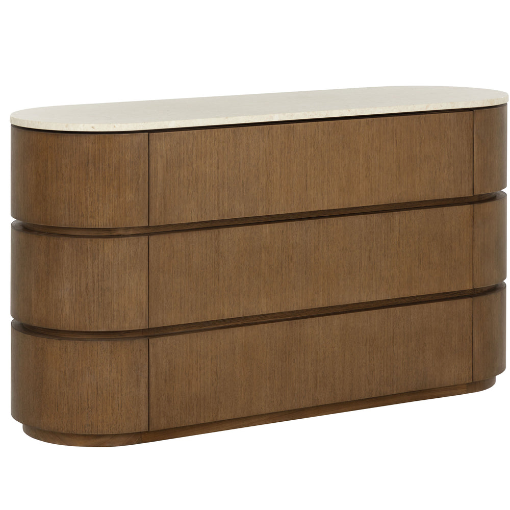 Caldora Dresser, Brown-Furniture - Benches-High Fashion Home