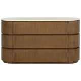 Caldora Dresser, Brown-Furniture - Benches-High Fashion Home