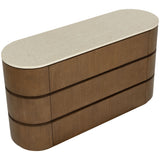 Caldora Dresser, Brown-Furniture - Benches-High Fashion Home