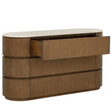 Caldora Dresser, Brown-Furniture - Benches-High Fashion Home