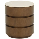 Caldora Nightstand, Brown-Furniture - Bedroom-High Fashion Home