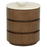 Caldora Nightstand, Brown-Furniture - Bedroom-High Fashion Home