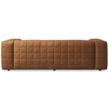 Callan Leather Sofa, Tan-Furniture - Sofas-High Fashion Home