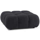 Calliope Modular Ottoman, Black-Furniture - Chairs-High Fashion Home