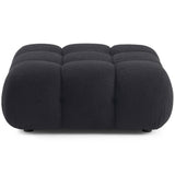 Calliope Modular Ottoman, Black-Furniture - Chairs-High Fashion Home