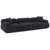 Calliope Modular Sofa, Black-Furniture - Sofas-High Fashion Home