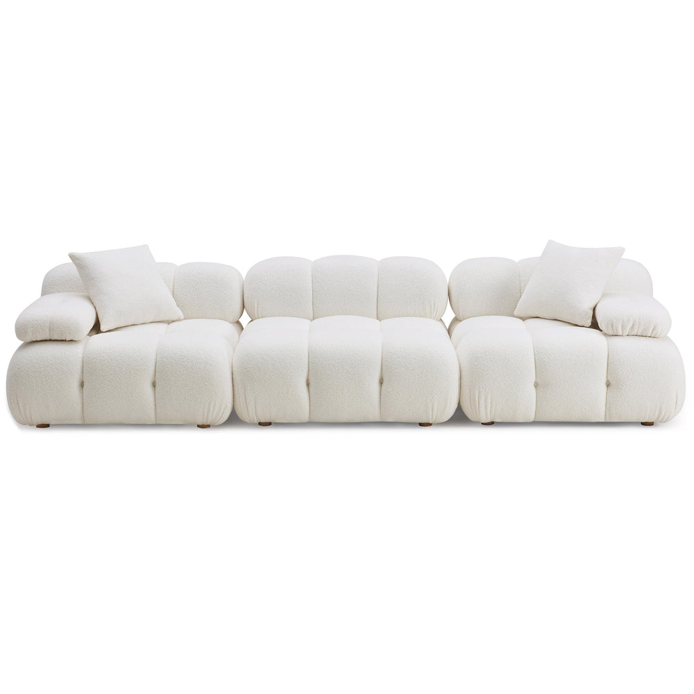 Calliope Modular Sofa, Cream-Furniture - Sofas-High Fashion Home