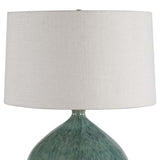 Callista Table Lamp, Teal