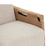 Calloway Chair, Santa Cruz Oatmeal/Nubuck Tan