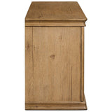 Cambra Media Console, Drifted Oak by Amber Lewis x Four Hands-Furniture - Storage-High Fashion Home