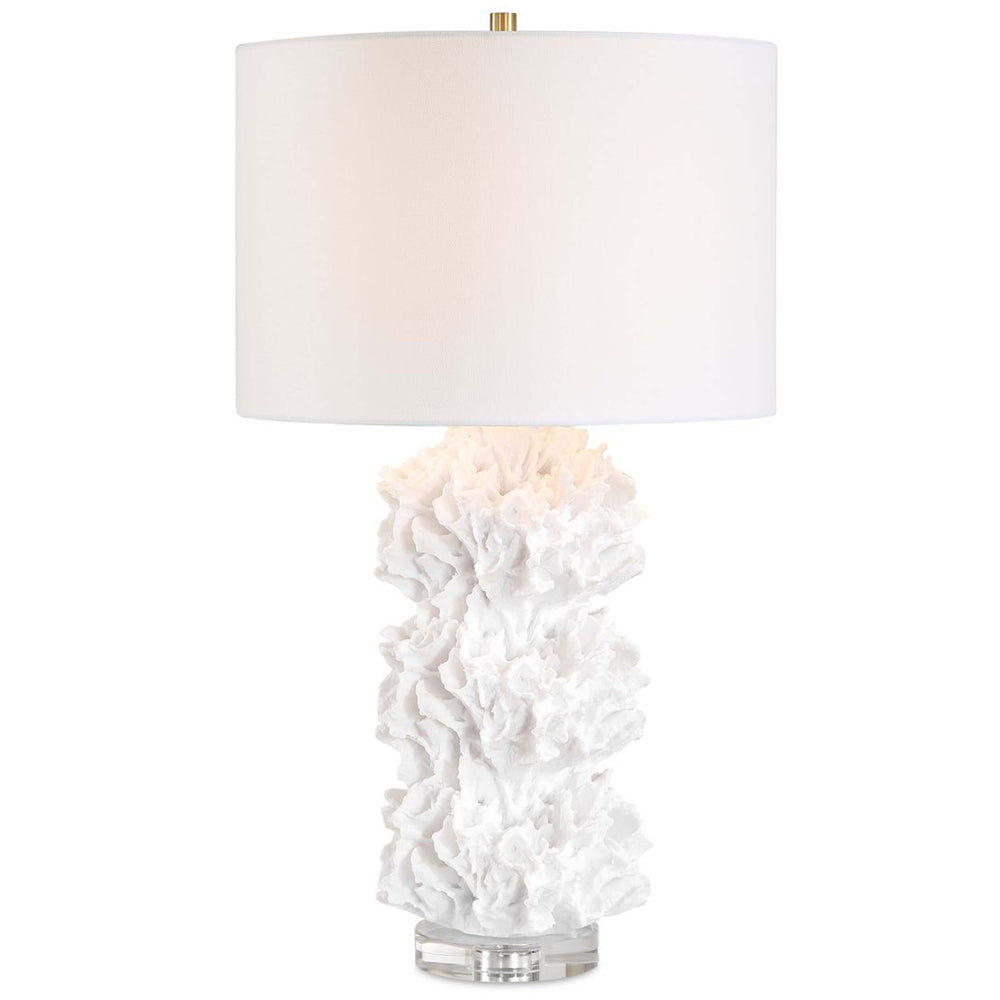 Cambre Table Lamp, White