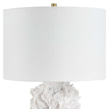 Cambre Table Lamp, White