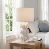 Cambre Table Lamp, White