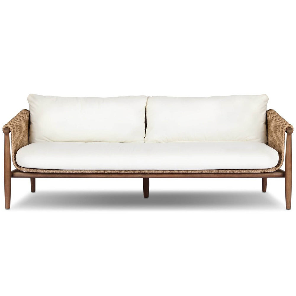 Cambrie 76" Outdoor Sofa, Arashi Salt by Four Hands