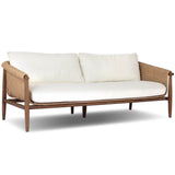Cambrie 76" Outdoor Sofa, Arashi Salt by Four Hands