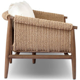 Cambrie 76" Outdoor Sofa, Arashi Salt by Four Hands