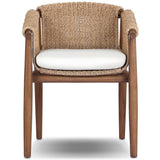 Cambrie Outdoor Dining Chair, Arashi Salt, Set of 2 by Four Hands