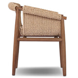 Cambrie Outdoor Dining Chair, Arashi Salt, Set of 2 by Four Hands