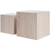 Cambro Coffee Table Set, Stone Beige