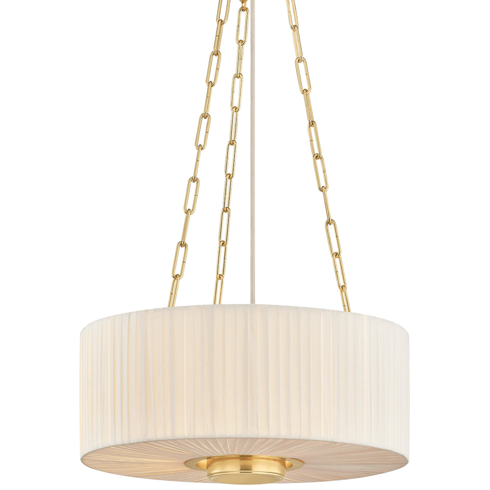 Camby Pendant, Aged Brass