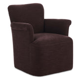 Camellia Swivel Chair, Laughlin Plum by Amber Lewis x Four Hands