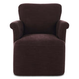 Camellia Swivel Chair, Laughlin Plum by Amber Lewis x Four Hands