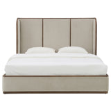 Cameron Bed, Cashmere Dove-Furniture - Bedroom-High Fashion Home
