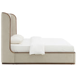 Cameron Bed, Cashmere Dove-Furniture - Bedroom-High Fashion Home