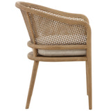 Camile Dining Chair, Beige-Furniture - Dining-High Fashion Home