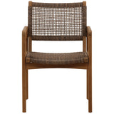 Camilla Outdoor Dining Chair, Light Brown, Set of 2