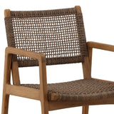 Camilla Outdoor Dining Chair, Light Brown, Set of 2