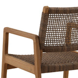 Camilla Outdoor Dining Chair, Light Brown, Set of 2