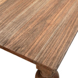 Campbell Dining Table, Antique Wood