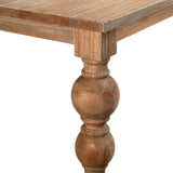Campbell Dining Table, Antique Wood