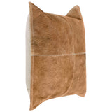 Canada Hide Pillow, Honey Tan-Accessories-High Fashion Home