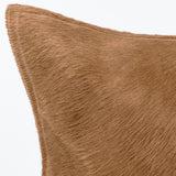 Canada Hide Pillow, Honey Tan-Accessories-High Fashion Home