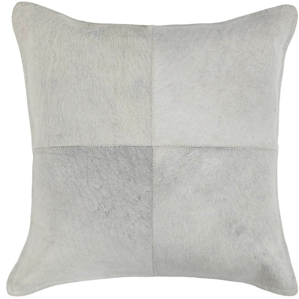 Canada Hide Pillow, Ivory-Accessories-High Fashion Home