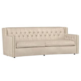 Candace Leather Sofa-Furniture - Sofas-High Fashion Home