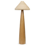 Canela Floor Lamp, Light Oak by Four Hands-Lighting-High Fashion Home