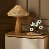 Canela Table Lamp, Light Oak by Four Hands-Lighting-High Fashion Home