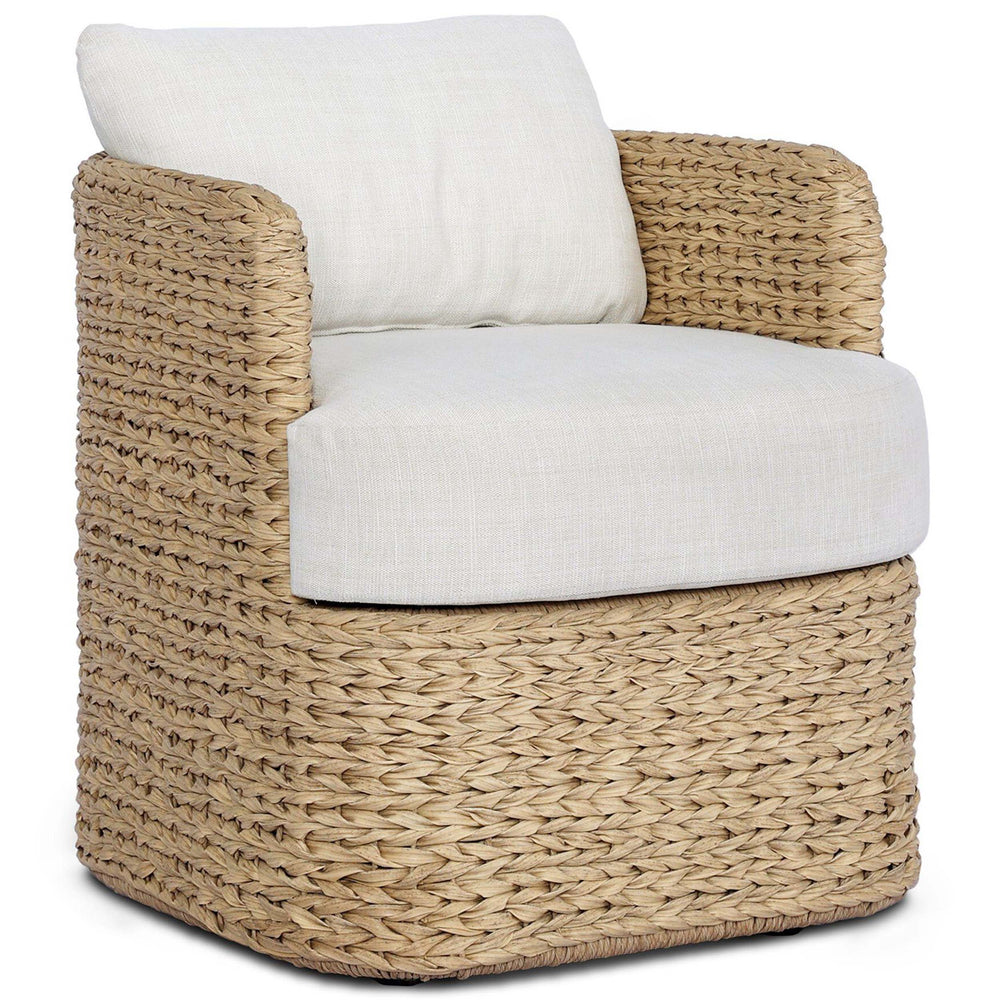 Enola Outdoor Swivel Chair, Vergo Cream by Four Hands (Copy)-Furniture - Outdoor-High Fashion Home