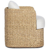Enola Outdoor Swivel Chair, Vergo Cream by Four Hands (Copy)-Furniture - Outdoor-High Fashion Home