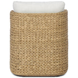 Enola Outdoor Swivel Chair, Vergo Cream by Four Hands (Copy)-Furniture - Outdoor-High Fashion Home