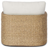 Caney Outdoor Swivel Chair, Coastal Weave by Four hands-Furniture - Outdoor-High Fashion Home