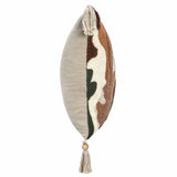 Caney Pillow, Chestnut/Green Multi-Accessories-High Fashion Home