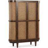 Canggu Cane Cabinet, Porto Dark